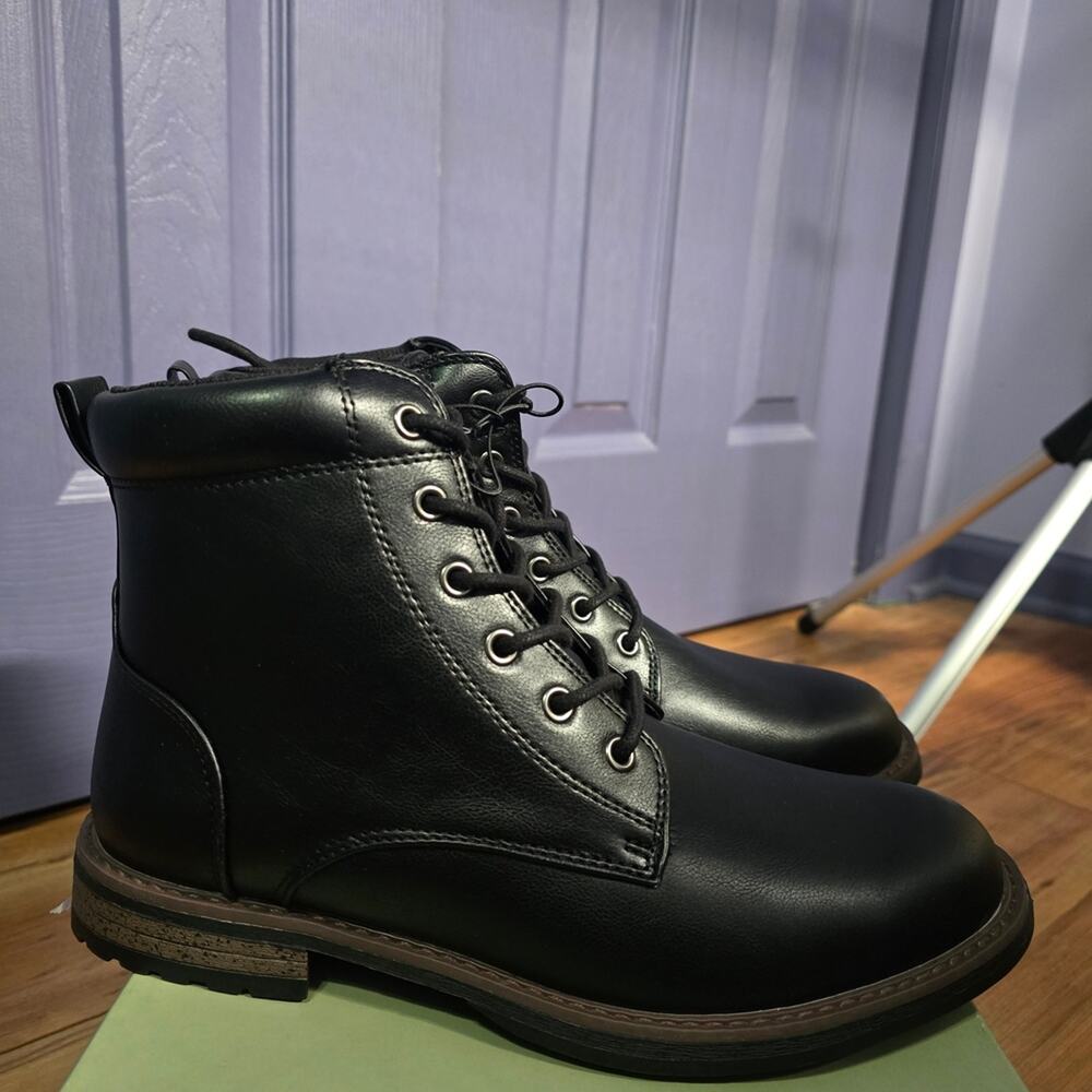 Goodfellow & Co Men's Black Jeffrey Boots Size 8 NWT